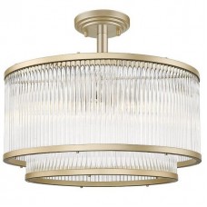 Φωτιστικό Οροφής Φ42cm 5xE14 230V Χρυσαφί SERGIO 003064-016820